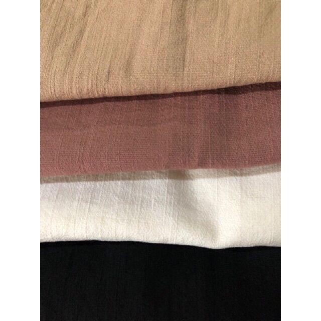 Quần Culottes nữ ống rộng cạp chun tôn dáng thoáng mát chất vải đũi