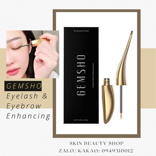 Serum dưỡng mi, dài mi GEMSHO eyelash & eyebrow Multi Active Serum 3ml