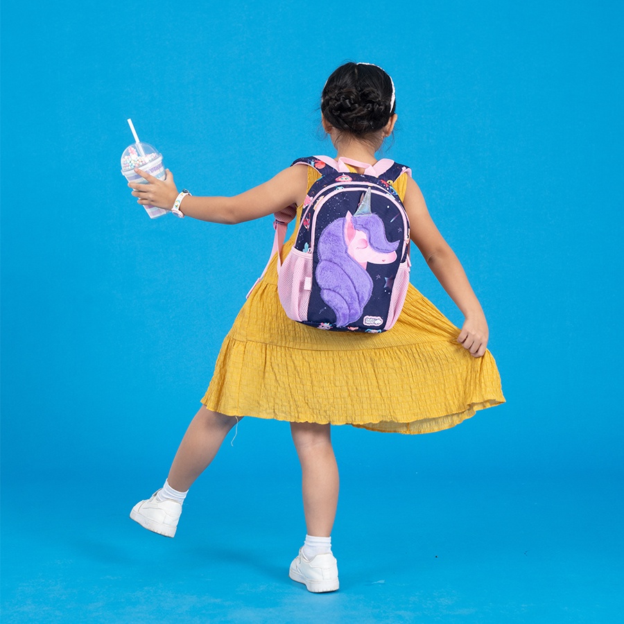 Ba Lô Mini Cho Bé CLEVERHIPPO - Kì Lân Mộng Mơ Tím BU4106/PURPLE