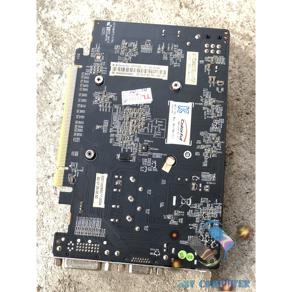(HOT SALE) VGA Card màn hình Colorful GTX 750ti 2GB DDR5 (HOT SALE) | BigBuy360 - bigbuy360.vn