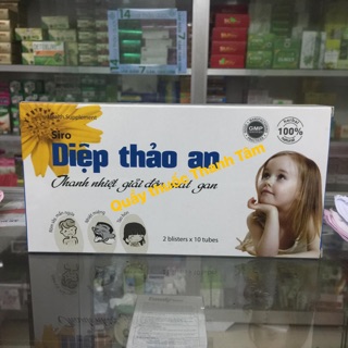 DIỆP THẢO AN- thanh nhiệt, mát gan cho bé