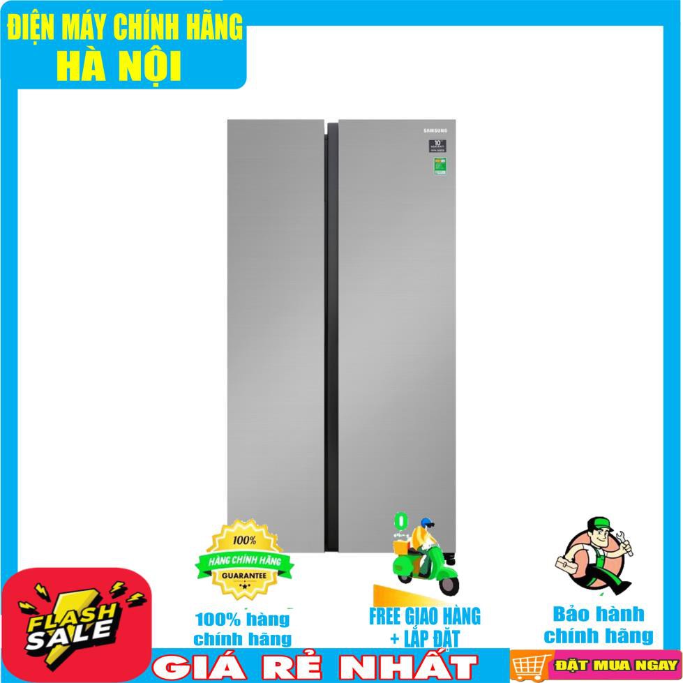 Tủ lạnh Samsung side by side RS62R5001M9/SV