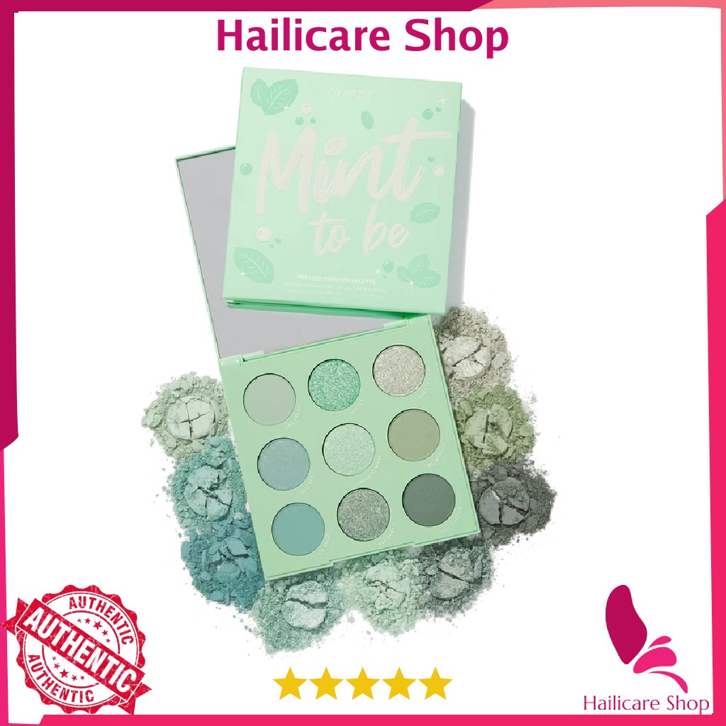 [Nhập Mỹ] Bảng phấn mắt COLOURPOP Mint To Be Eyeshadow Palette