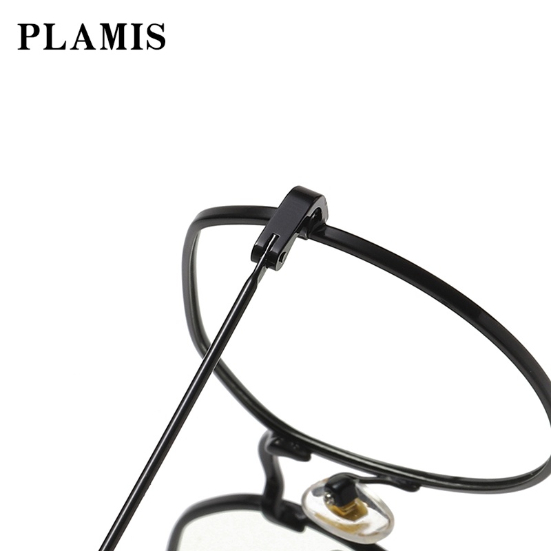 Mắt kính PLAMIS chống bức xạ bằng kim loại chống ánh sáng xanh thời trang dành cho nam và nữ