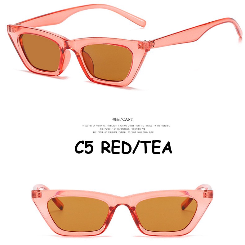 Kính mát kiểu mắt mèo phong cách retro thời trang cho nam và nữ