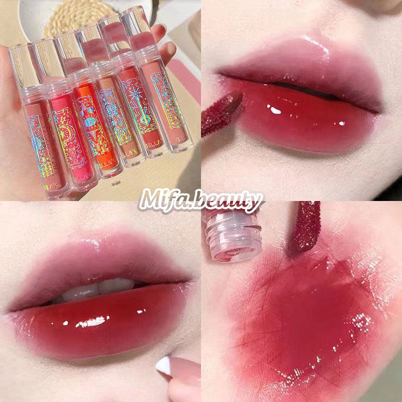 Son Môi Gella's Kem Bóng, Son Nội Địa Trung Dưỡng Ẩm, lâu Trôi Ânh Nhũ