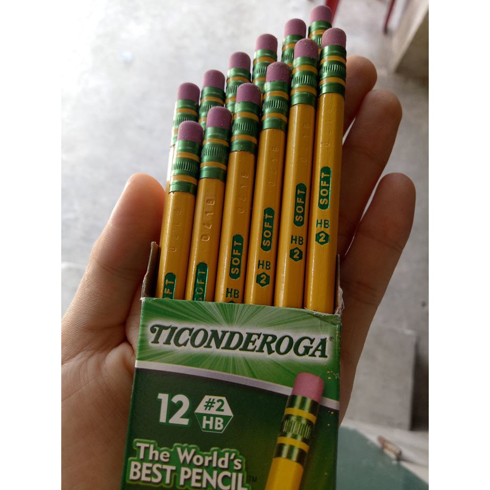 Bút chì Ticonderoga - bút chì tốt nhất thế giới
