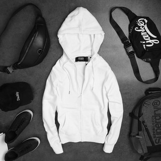 BLACKPINK - Áo Hoodies Nỉ Dây Kéo Trơn