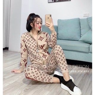 Set bộ len nữ khoá kéo siêu hot mới về