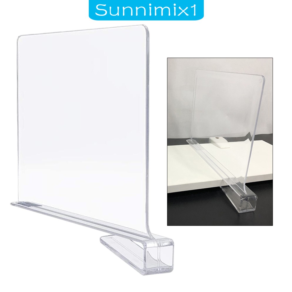 Kệ Nhựa Acrylic Trong Suốt Chia Ngăn Đa Năng Tiện Dụng Cho Nhà Bếp Sunnimix1