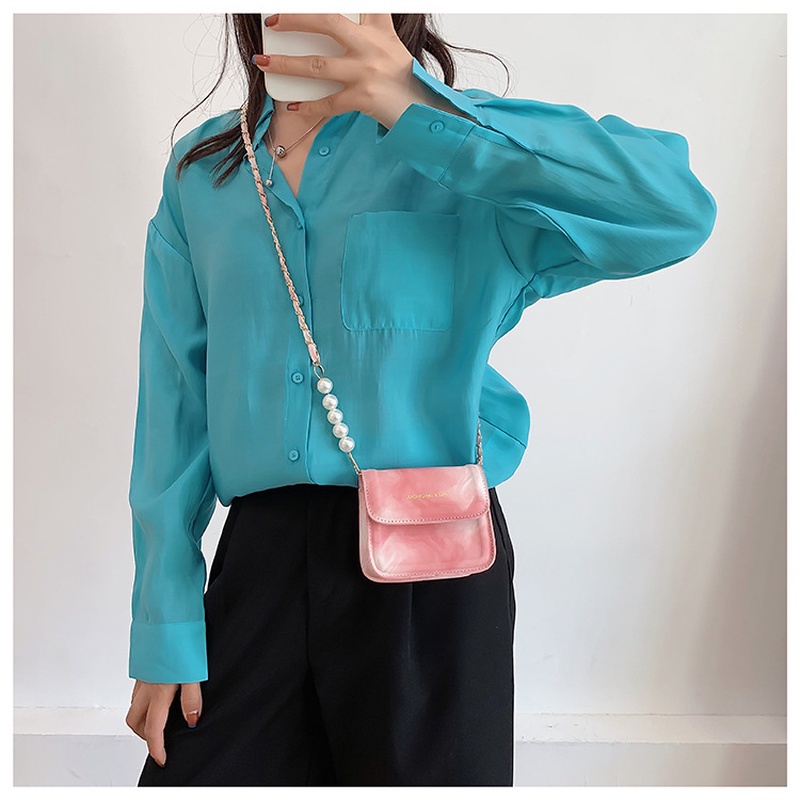 Túi Đeo Chéo Quai Xích Dáng Vuông Nhỏ NB00145 Thời Trang 2022