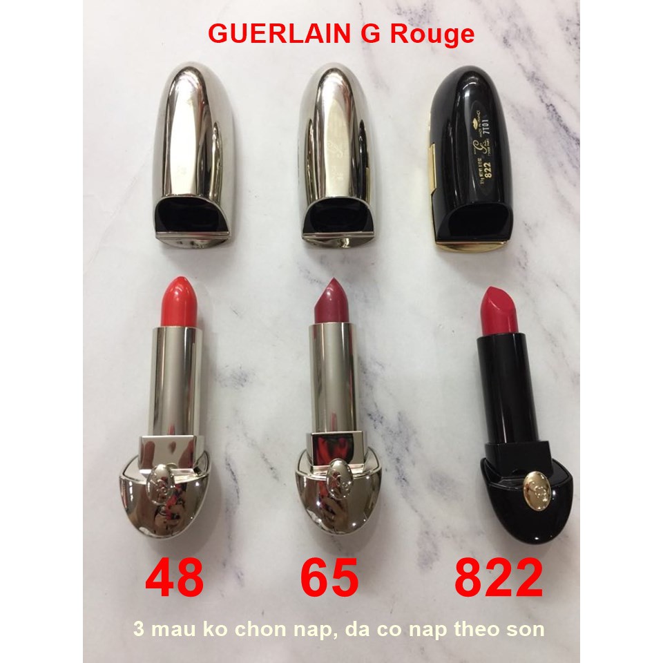  Son Phi thuyền Guerlain rouge G bản đặc biệt, hàng unbox giá tốt, chuẩn auth