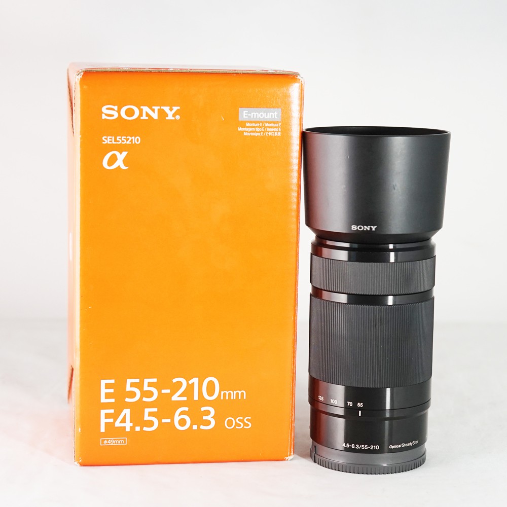 Ống Kính Sony E 55-210mm (SEL55210) Đen Cũ 98%