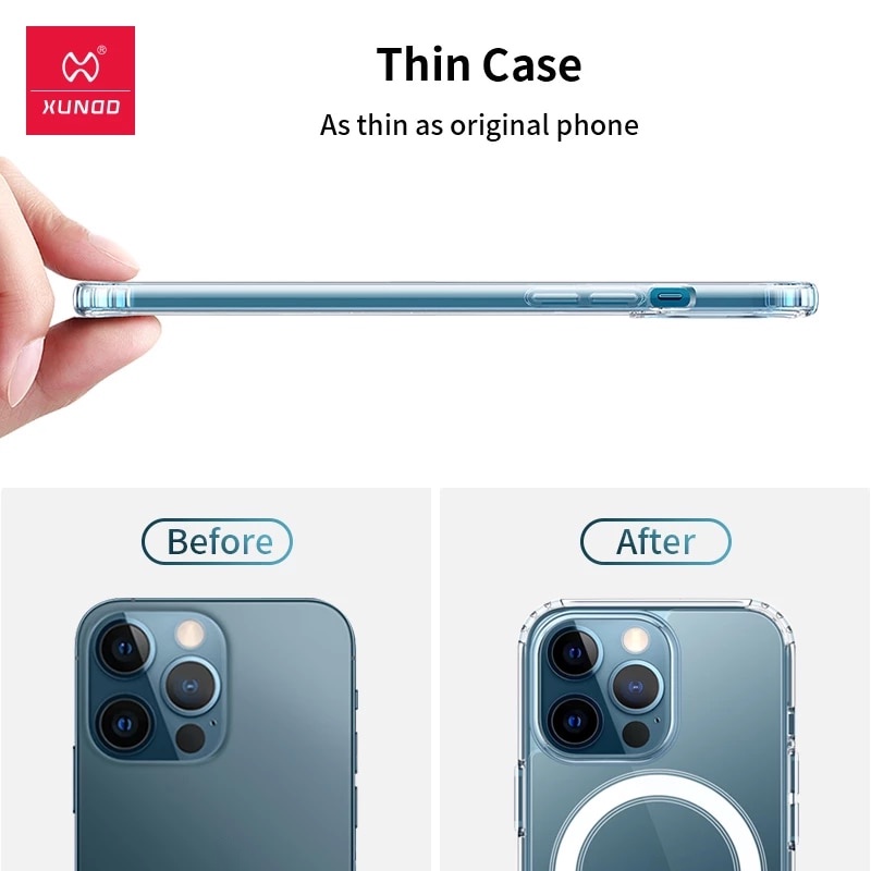Ốp lưng XUNDD  15/ 15 Plus/ 15 Pro/ Max/ 14/ 14 Pro/ Max/ 13/ 13 Pro/ Max/ 12/ 12 Pro/ Max