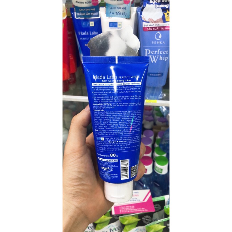 Sữa rửa mặt Hada Labo 80g (Khách chọn phân loại)