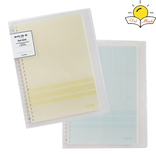Sổ Còng Nhựa Klong B5 40 Tờ Dot Grid Chấm Tròn Kèm 5 Tờ Phân Trang, Binder Còng Klong Ms 545