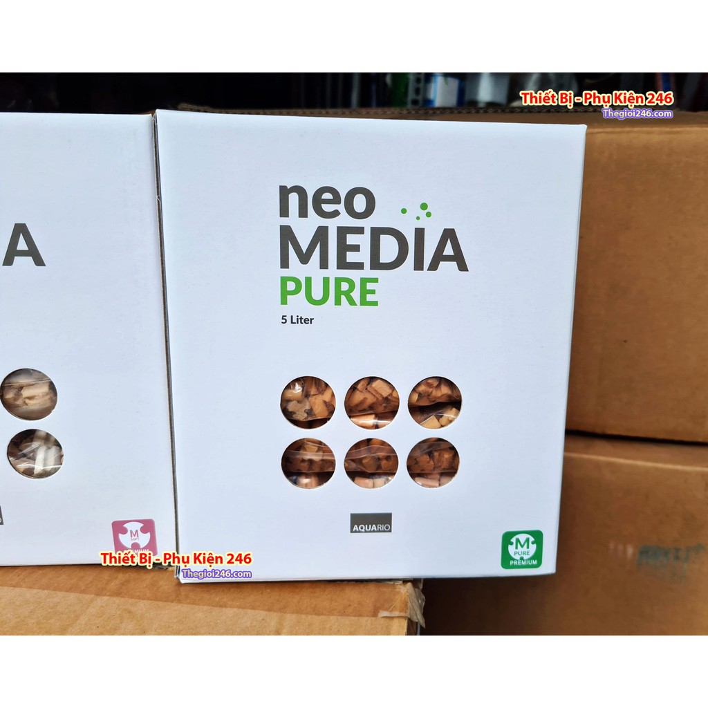 Vật liệu lọc NEO MEDIA PURE Premium 1L loại tốt giúp cân bằng PH nước neo pure