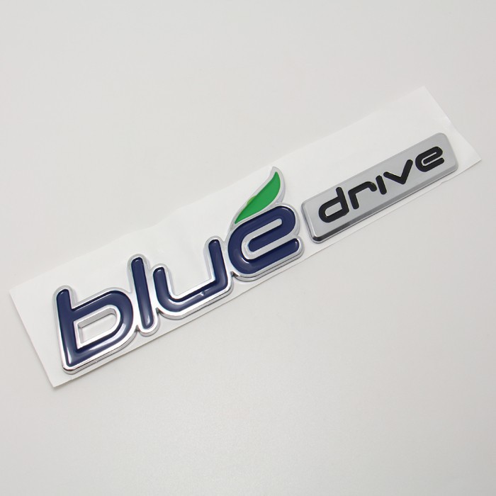 Sticker decal chữ Blue Drive dành cho trang trí xe hơi