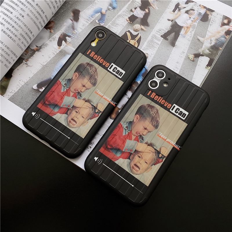 Ốp điện thoại mềm họa tiết bé trai phong cách thời trang Âu Mỹ cho iPhone 7/8 Plus/X/XS/XR/XS MAX/11/11 PRO/11 Pro MAX | BigBuy360 - bigbuy360.vn