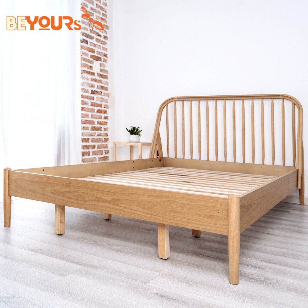 Giường Ngủ Gỗ BEYOURs Belux Bed Nội Thất Kiểu Hàn Lắp Ráp