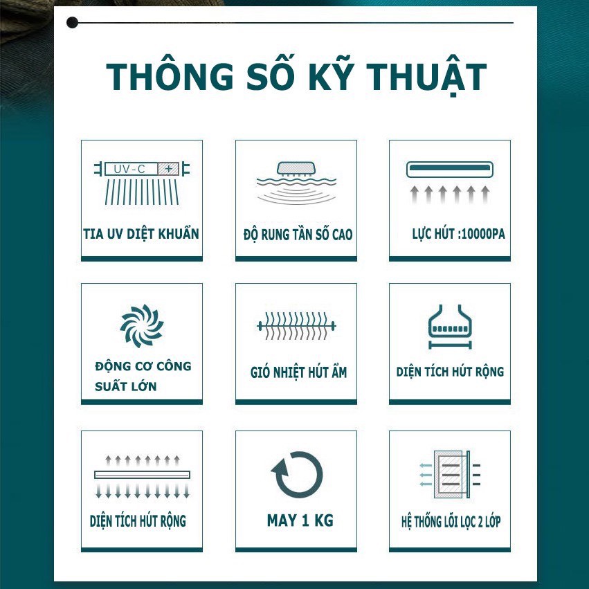 MÁY HÚT BỤI GIƯỜNG NỆM -DIỆT KHUẨN BẰNG TIA UV-HÀNG NỘI ĐỊA TRUNG TIÊU DIỆT ĐẾN 99,9%Vi Khuẩn-THỔI HƠI NÓNG | BigBuy360 - bigbuy360.vn