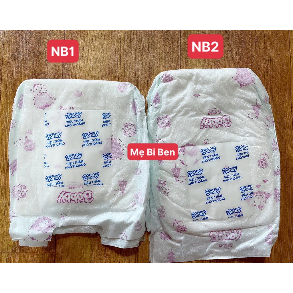 Chính Hãng - Bộ 10 Miếng Lót Bobby Newborn 1/Newborn 2 (10 miếng) - miếng lót dùng thay băng vệ sinh