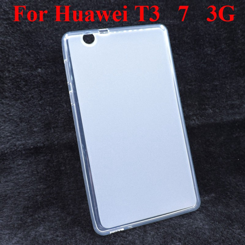 Ốp lưng nhựa TPU mềm màu trơn dành cho Huawei Mediapad T3 7.0 BG2 U01