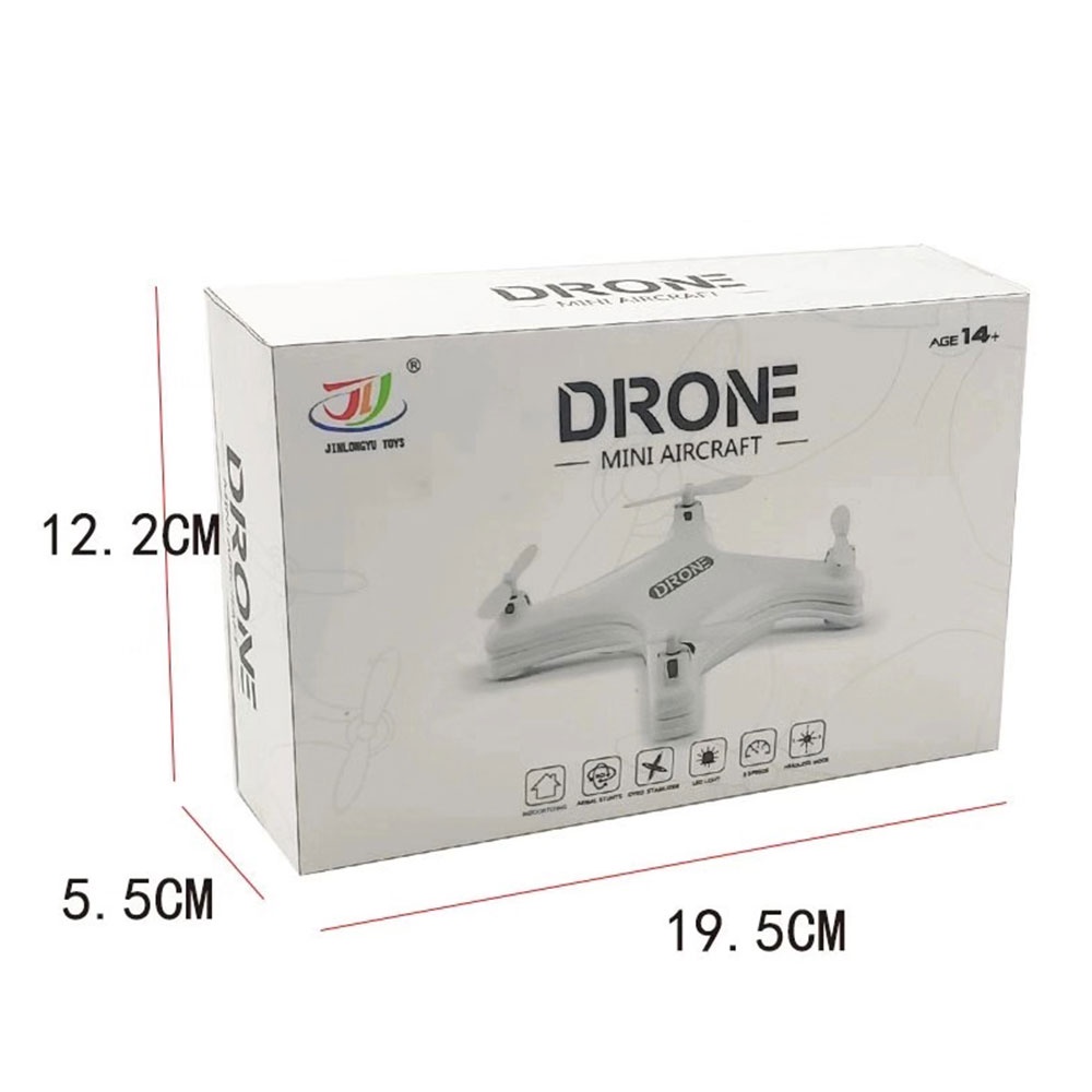 Máy bay điều khiển từ xa 4 trục 2.4G siêu nhỏ cho trẻ em