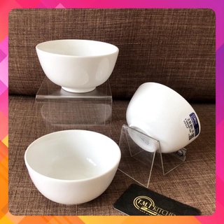 Chén cơm có chân sứ Corelle Winter Fost White 409-N-LP
