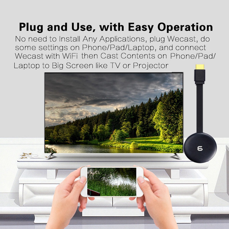 Bộ Chuyển Đổi Màn Hình G6 Cho Tiktok / Lasso / Instagram Wifi | BigBuy360 - bigbuy360.vn