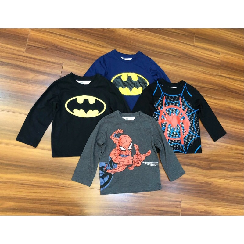 Áo dài tay bé trai từ 1-12 tuổi