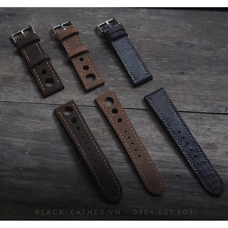 Dây đồng hồ da bò Đủ size [ Tặng kèm khóa + 1 tool thay dây ]
