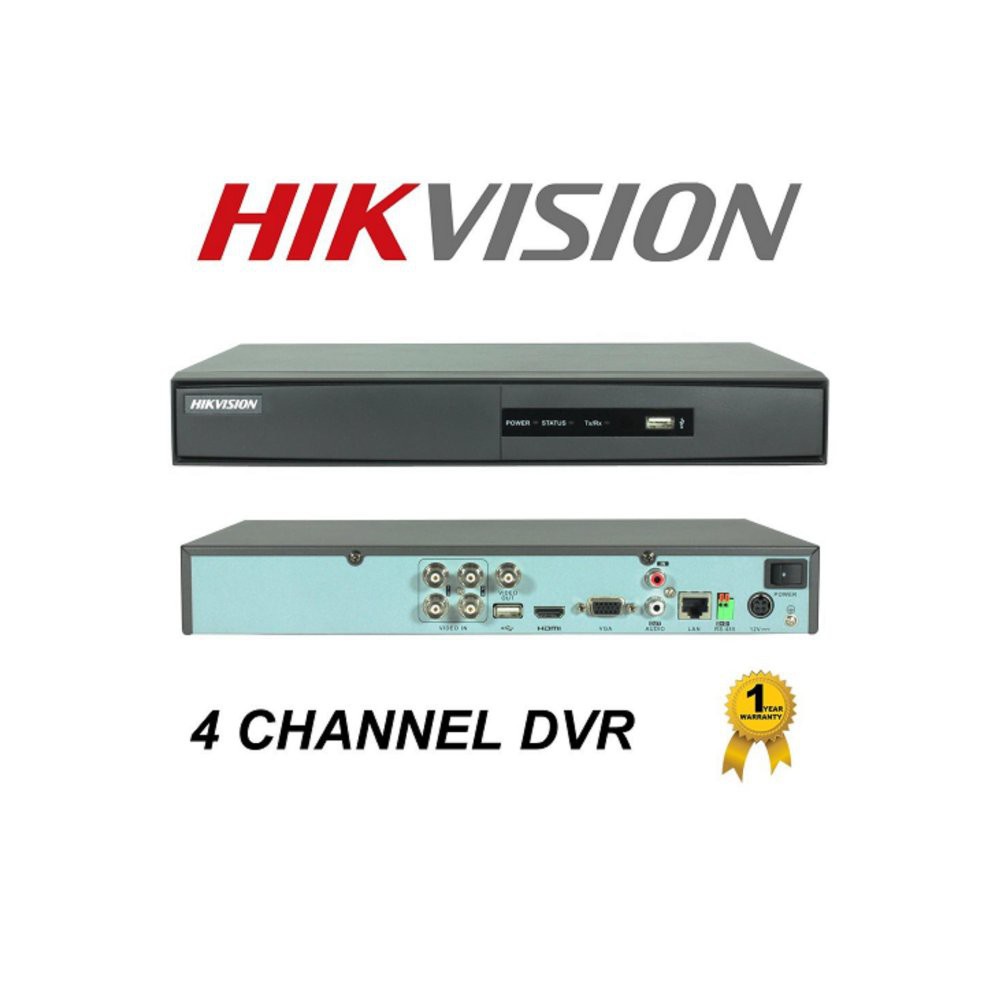 anninhgiare- Đầu ghi hình HD-TVI 4 kênh TURBO 3.0 HIKVISION DS-7204HGHI-F1