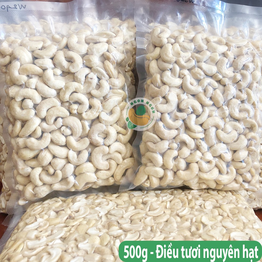 [Nông sản Việt] Hạt điều tươi nhân trắng nguyên hạt sạch 500g