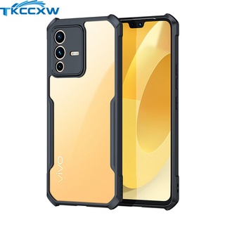 Ốp Điện Thoại Mềm Trong Suốt Chống Sốc Cho Vivo Y02 V23 Pro V23e Y15S Y15A Y76 Y21 Y21e Y21t Y21S Y21a Y33S Y32