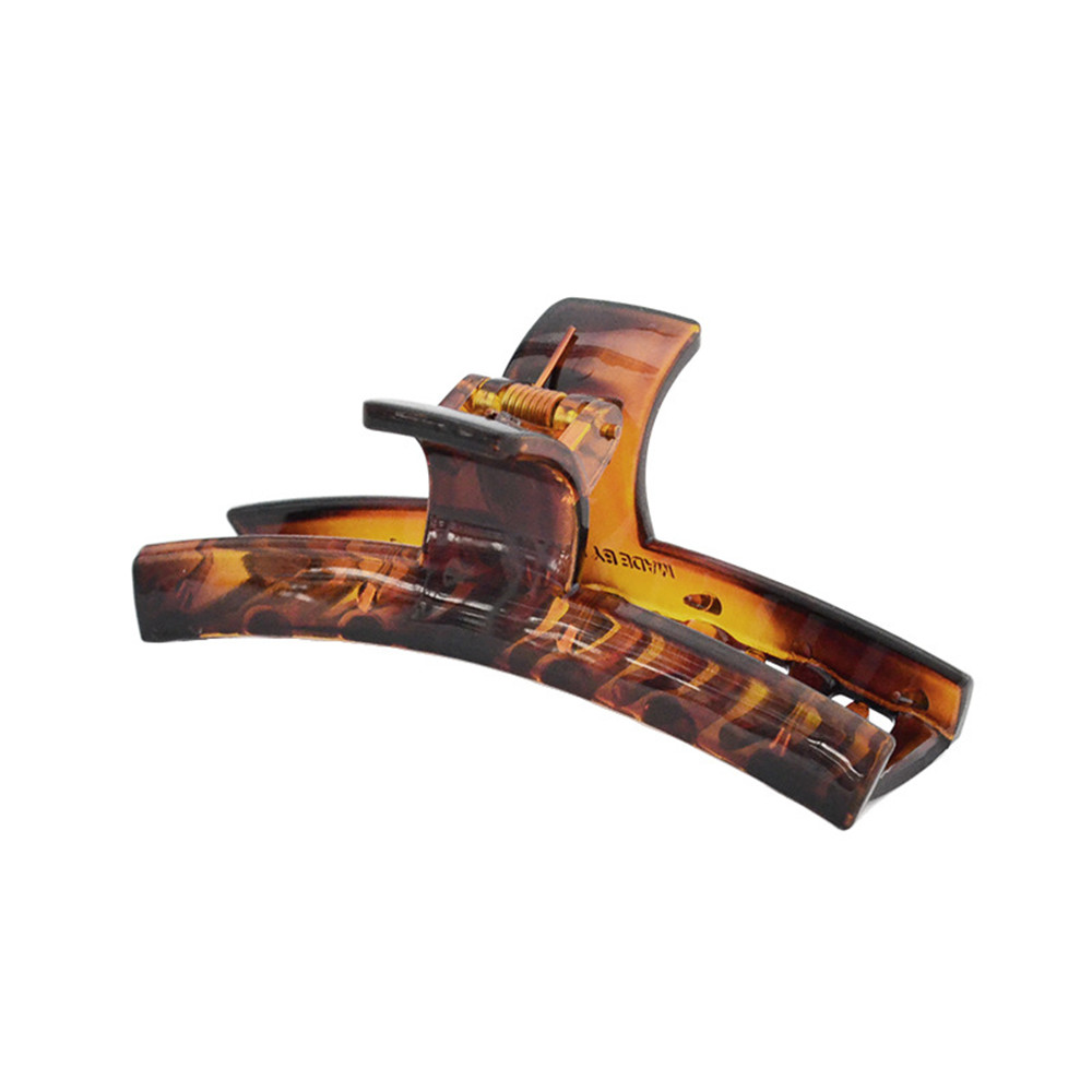 (Hàng Mới Về) Kẹp Tóc Màu Caramel Retro Thời Trang Cho Nữ