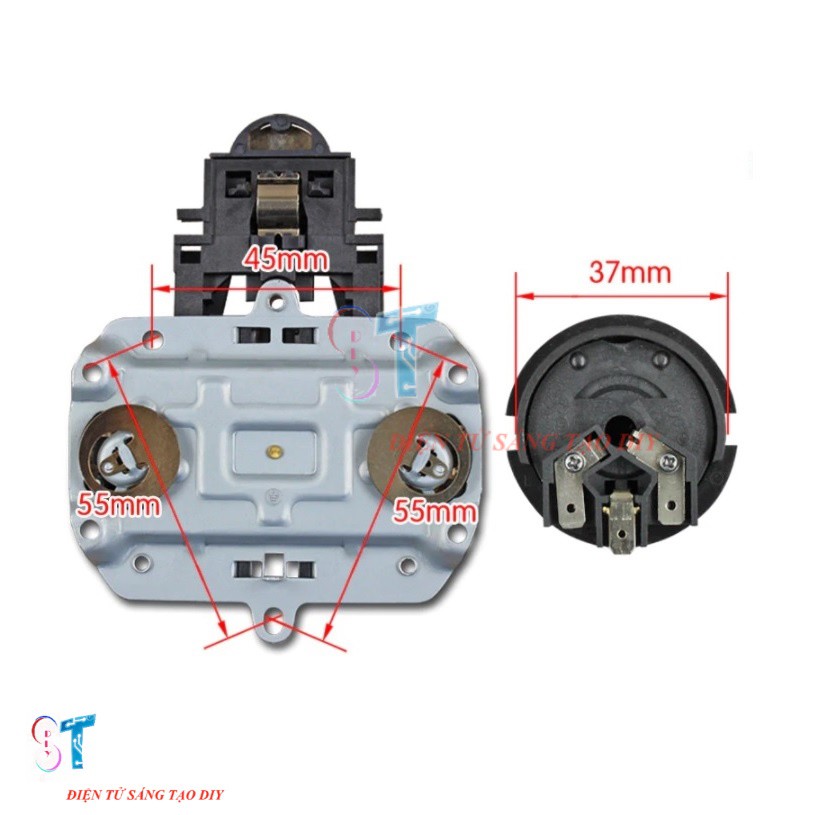 Bộ Đế Ấm Đun Nước Siêu Tốc Chống Nước Kèm Công Tắc Relay