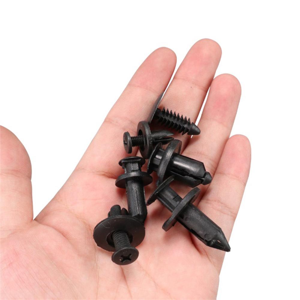 FENDER Set 60 Đinh Tán Bằng Nhựa 6 Kích Cỡ Cho Xe Hơi W6X1
