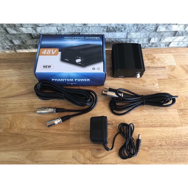 Nguồn phantom 48v cho mic codenser