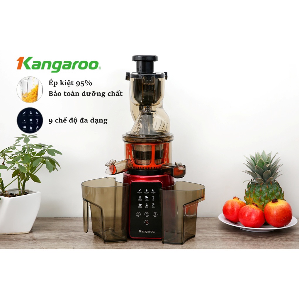 Máy ép chậm Kangaroo 9 chế độ tự động làm sạch cảm ứng điện tử hiện đại chống bó tắc khi ép G200SJD1