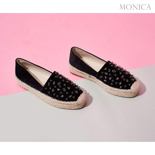 Giày đế cói đính đá M3002X03 MONICA