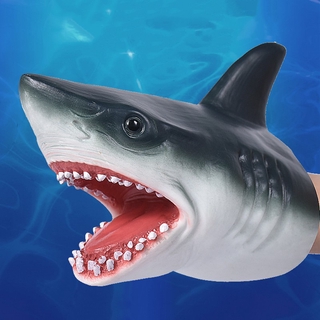 New creative soft shark hand puppet toy for kids