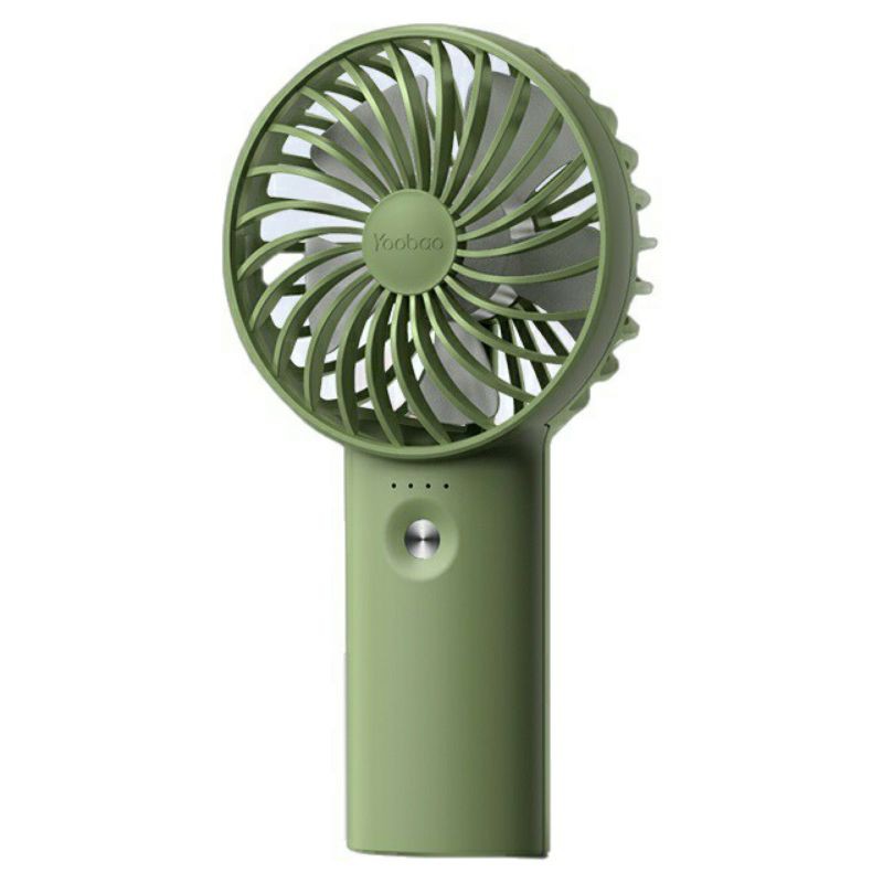 Quạt sạc tích điện mini cầm tay có thể đặt bàn Yoobao F3 6000/3000mAh có thể chạy 32 giờ liên tục