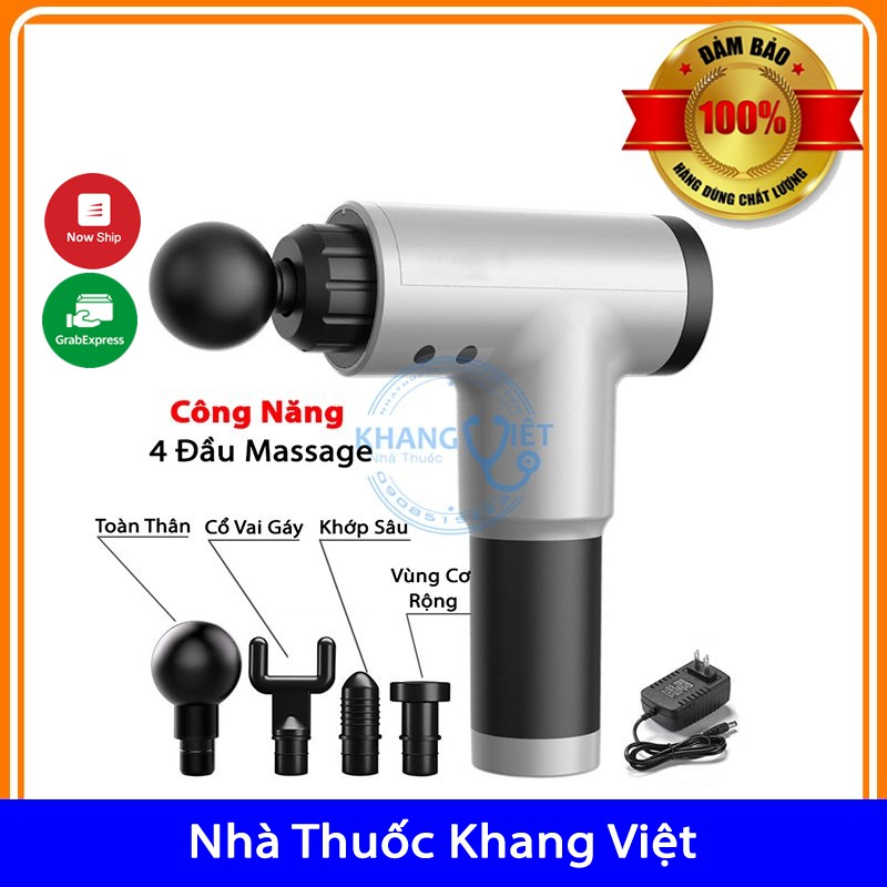 Máy Mát Xa Cầm Tay Đa Năng, Mát Xa Chân, Bụng , Vai Gáy, Toàn Thân - Có Bảo Hành