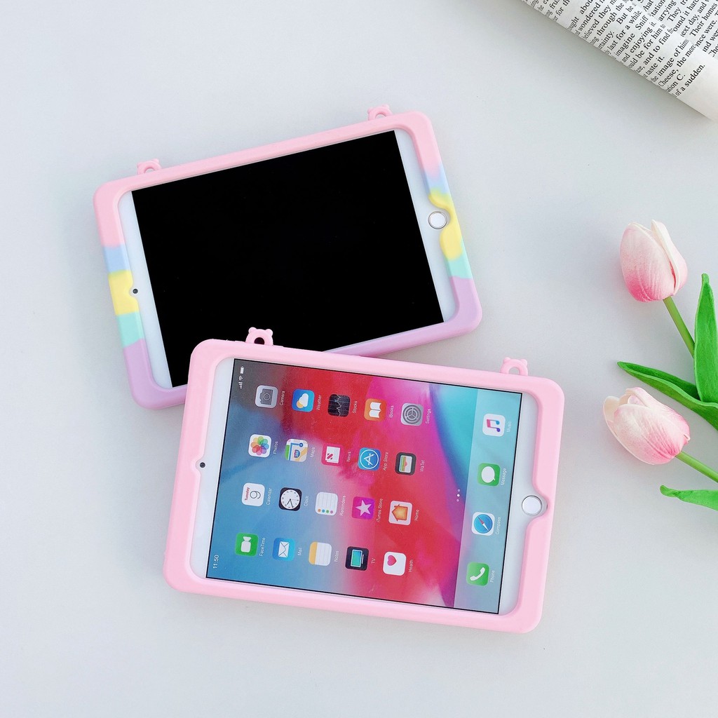 Ốp Máy Tính Bảng Silicon Pc Có Dây Đeo Dài Cho Ipad Mini Air 5 4 3 2 1 Pro 10.5 10.2 11 10.9 | BigBuy360 - bigbuy360.vn