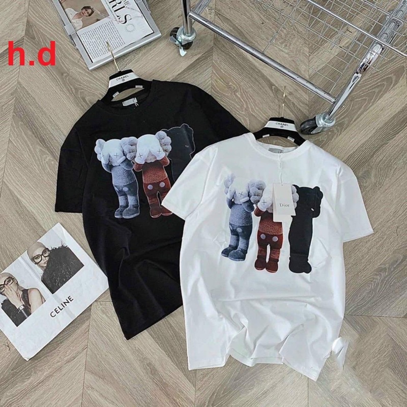 Áo Thun Tay Lỡ Unisex Nam Nữ From Rộng Người Tai Voi❤️In 5D vải Cotton dày mịn❤️Unisex nhóm; đôi; đi chơi,dao