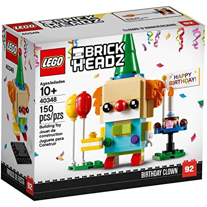 Lego 40348 Brick Headz Chú Hề Sinh Nhật - Birthday Clown