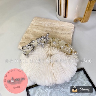Nhẫn decor chụp ảnh nail