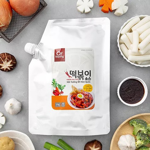 Sốt tương ớt nấu tokbokki Hàn Quốc Sannadle 1KG