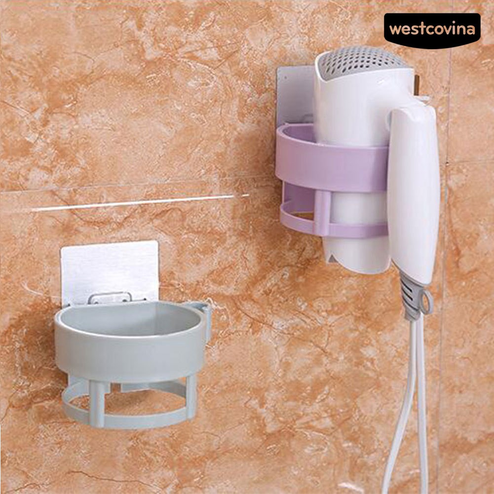 (Hàng Mới Về) Giá Đỡ Máy Sấy Tóc Gắn Tường Tiện Dụng
